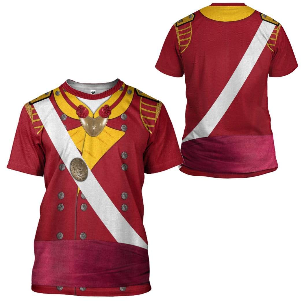 Gearhuman 3D 6th Foot Officer Grenadier Company Custom Tshirt Apparel GV190814 3D T-shirt