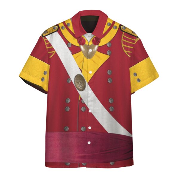 Gearhuman 3D 6th Foot Officer Grenadier Custom Short Sleeve Shirt GV171143 Short Sleeve Shirt Short Sleeve Shirt S 