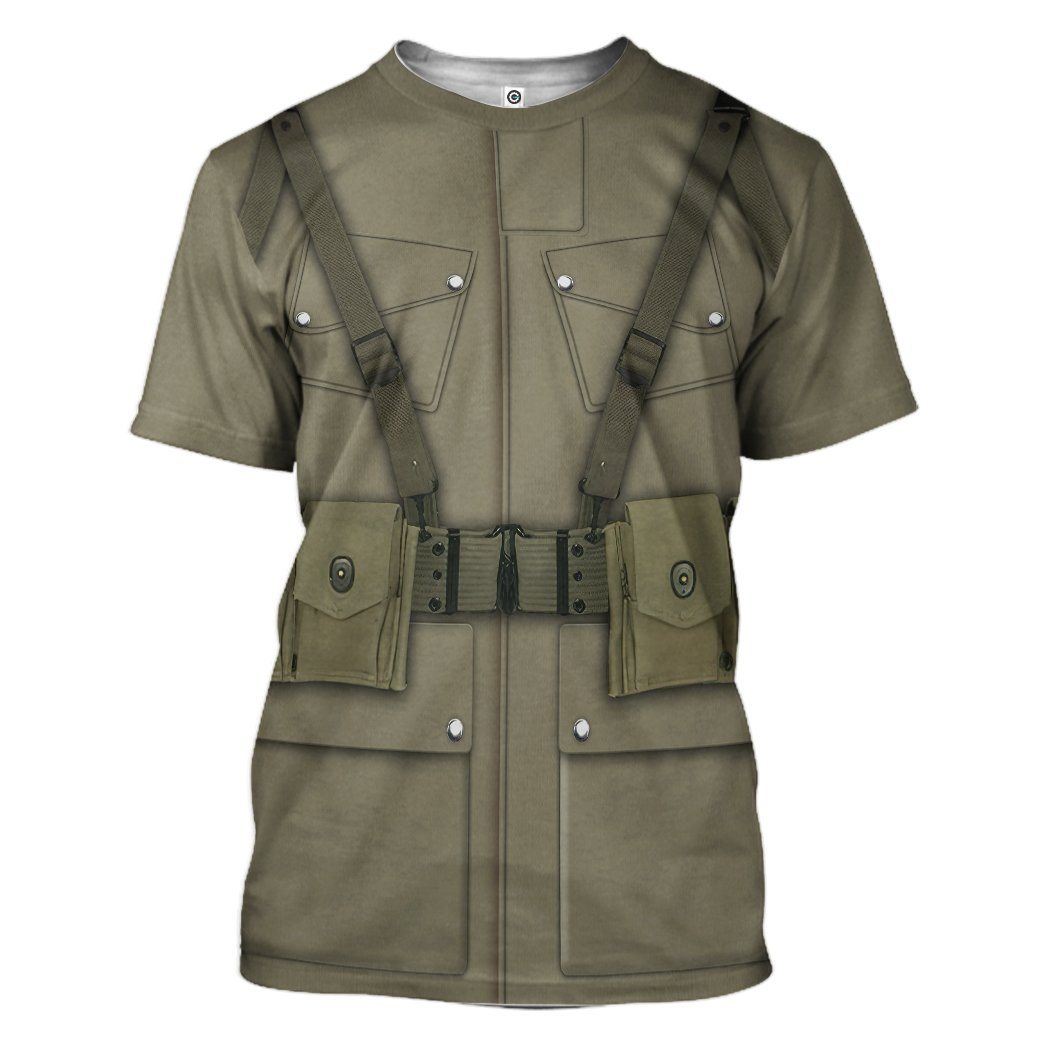 Gearhuman 3D 82nd Airborne Soldier Tshirt Hoodie Apparel GK071212 3D Apparel T-Shirt S