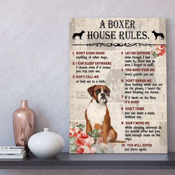 Gearhuman 3D A Boxer House Rules Canvas GK04023 Canvas