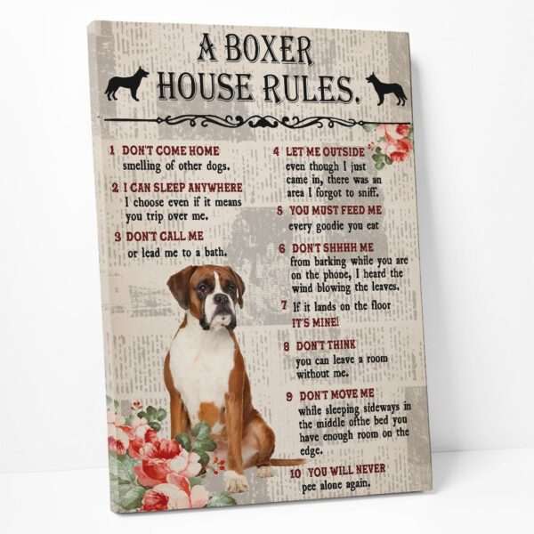 Gearhuman 3D A Boxer House Rules Canvas GK04023 Canvas