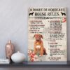 Gearhuman 3D A Dogue de Bordeaux House Rules Canvas GK040241 Canvas