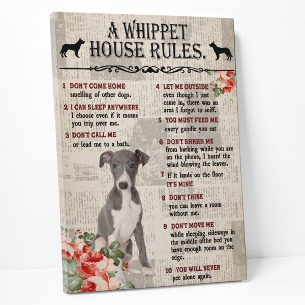 Gearhuman 3D A Whippet House Rules Canvas GK040234 Canvas