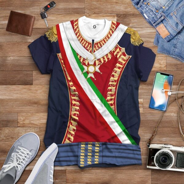 Gearhuman 3D Agust??n de Iturbide Custom Tshirt Apparel GV07091 3D T-shirt