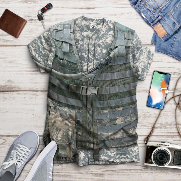 Gearhuman 3D AIRBORNE UNIFORM Custom Name Tshirt Hoodie Appreal CK19117 3D Apparel 