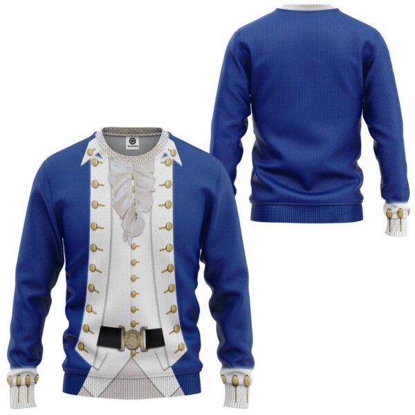 Gearhuman 3D Alexander Hamilton Custom Ugly Sweatshirt GV13103 Sweatshirt