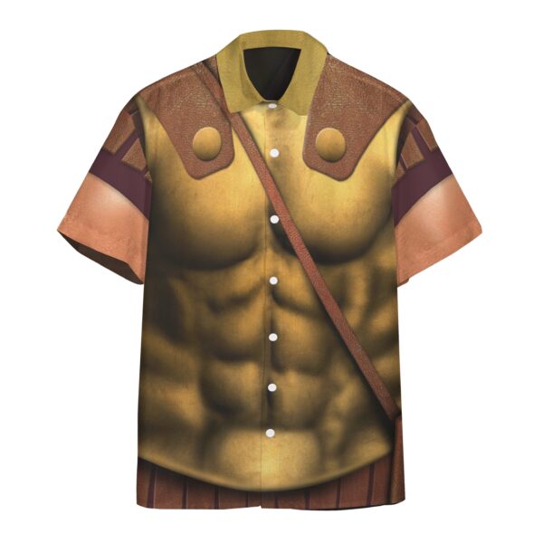 Gearhuman 3D Alexander the Great Custom Short Sleeve Shirt GV171126 Short Sleeve Shirt Short Sleeve Shirt S