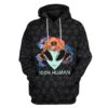 Gearhuman 3D Alien Custom Hoodie Apparel GC23093 3D Apparel Hoodie S