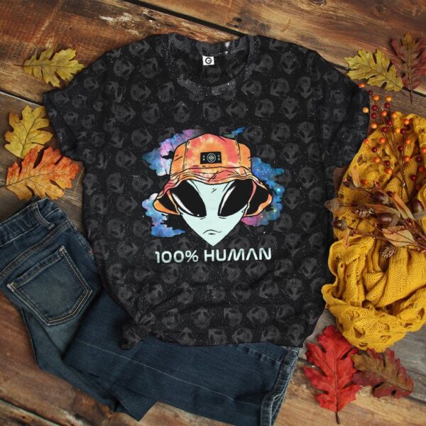 Gearhuman 3D Alien Custom Tshirt Apparel GC23093 3D T-shirt