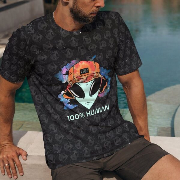 Gearhuman 3D Alien Custom Tshirt Apparel GC23093 3D T-shirt