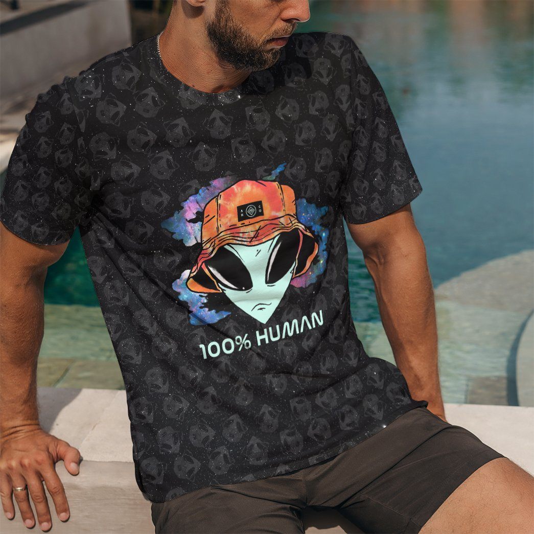 Gearhuman 3D Alien Custom Tshirt Apparel GC23093 3D T-shirt