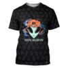 Gearhuman 3D Alien Custom Tshirt Apparel GC23093 3D T-shirt T-Shirt S