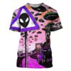 Gearhuman 3D Aliens Are Coming To Earth Custom Tshirt Apparel GC23095 3D T-shirt T-Shirt S