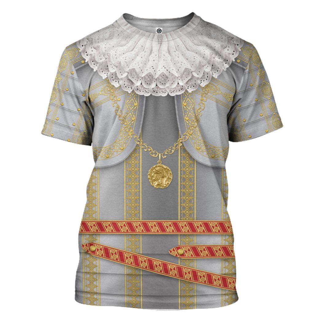 Gearhuman 3D Ambrogio Spinola Custom Tshirt Apparel GV040915 3D T-shirt T-Shirt S