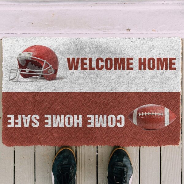 Gearhuman 3D American Football Welcome Home Custom Doormat GB230215 Doormat