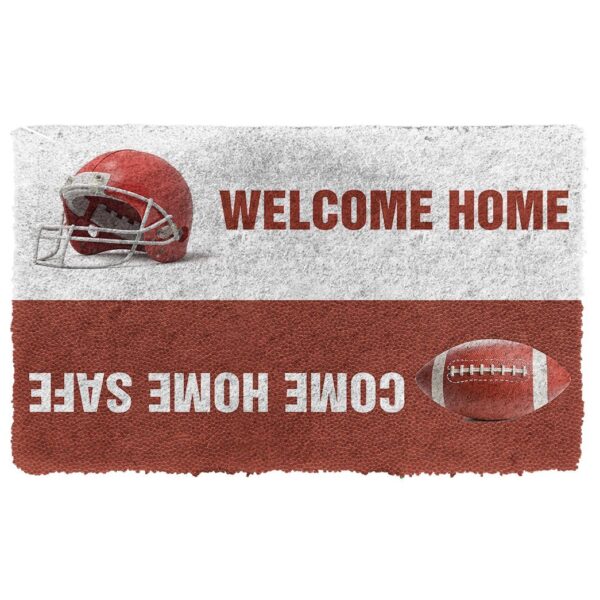 Gearhuman 3D American Football Welcome Home Custom Doormat GB230215 Doormat Doormat S(15,8''x23,6'')