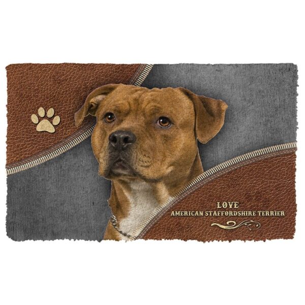 Gearhuman 3D American Staffordshire Terrier Doormat GV24025 Doormat Doormat S(15,8''x23,6'')