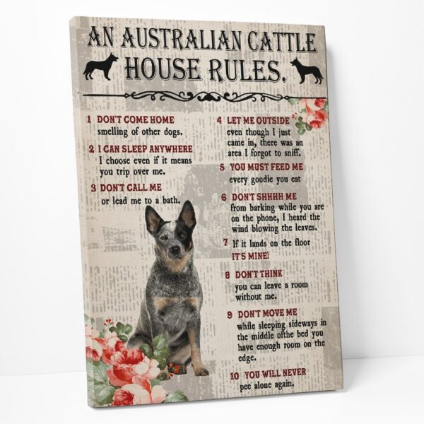 Gearhuman 3D An Australian Cattle House Rules Canvas GK04028 Canvas