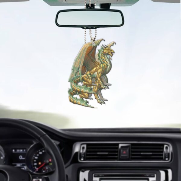 Gearhuman 3D Ancient Bronze Dragon Custom Car Hanging GW22062110 Car Hanging 