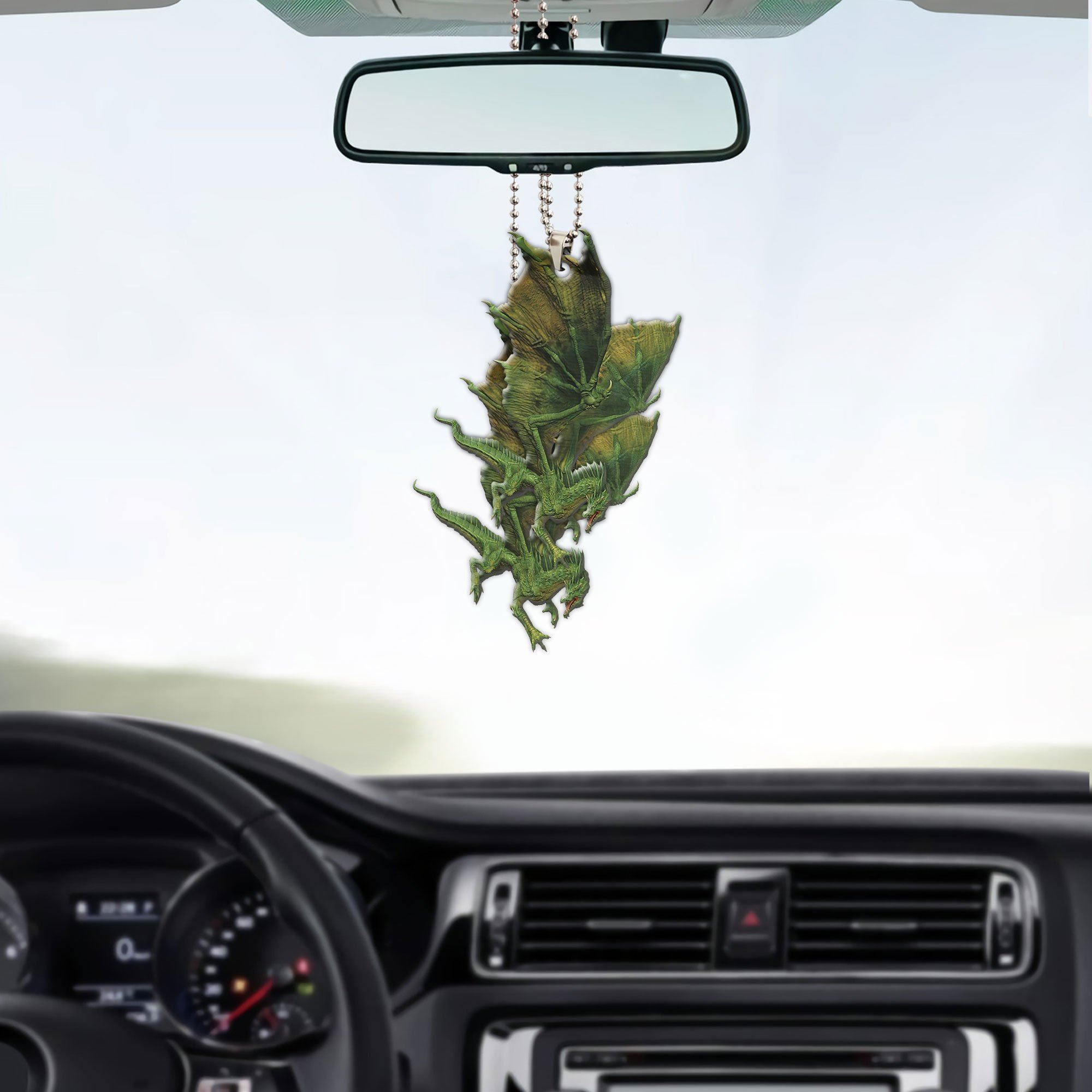 Gearhuman 3D Ancient Green Dragon Custom Car Hanging GW2206216 Car Hanging