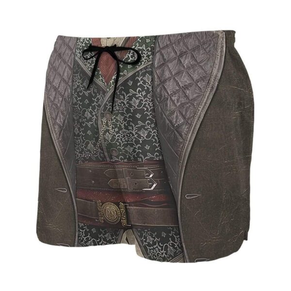 Gearhuman 3D Ancient Roman Gentleman Custom Beach Shorts Swim Trunks GV100721 Men Shorts