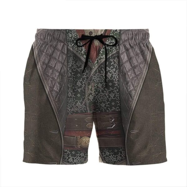 Gearhuman 3D Ancient Roman Gentleman Custom Beach Shorts Swim Trunks GV100721 Men Shorts Men Shorts S 
