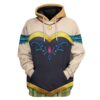 Gearhuman 3D Anna Frozen Custom Tshirt Hoodie Appreal CC24118 3D Apparel Hoodie S