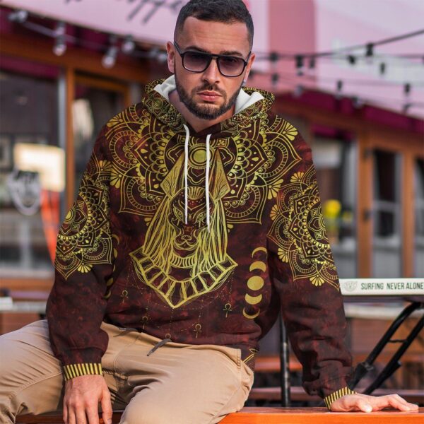 Gearhuman 3D Anubis Egypt Custom Tshirt Hoodie Apparel GK06013 3D Apparel 