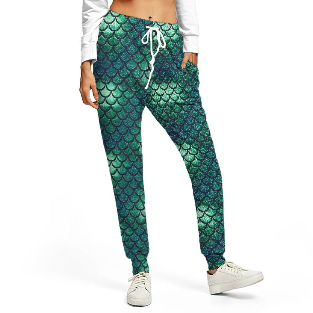 Gearhuman 3D Ariel Mermaid Custom Sweatpants Apparel CC24119 Sweatpants Sweatpants S