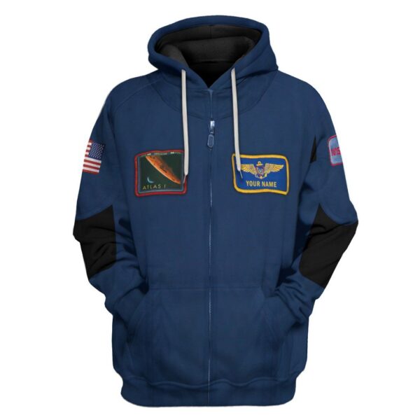 Gearhuman 3D Away Netflix Nasa Suit Custom Hoodie Apparel GN14094 3D Custom Fleece Hoodies Hoodie S 