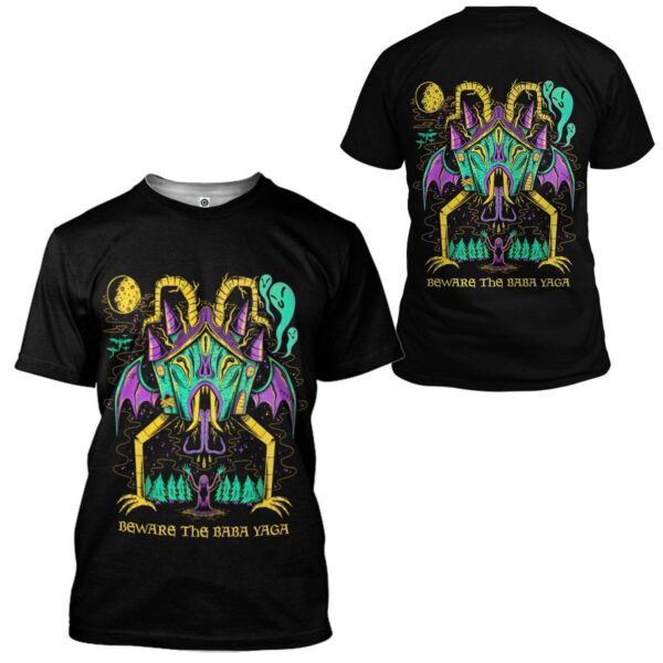 Gearhuman 3D Baba Yaga Custom Tshirt Apparel GV090911 3D T-shirt