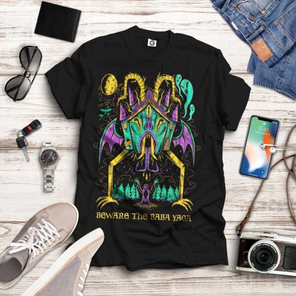 Gearhuman 3D Baba Yaga Custom Tshirt Apparel GV090911 3D T-shirt 