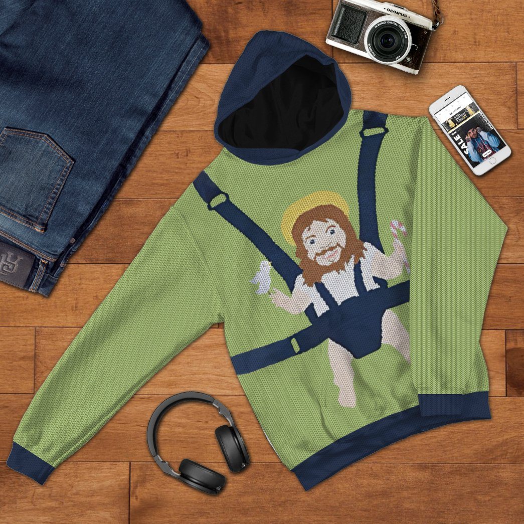 Gearhuman 3D Baby Jesus Custom Tshirt Hoodie Apparel GW21106 3D Apparel