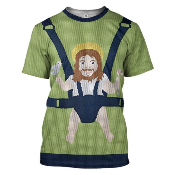 Gearhuman 3D Baby Jesus Custom Tshirt Hoodie Apparel GW21106 3D Apparel