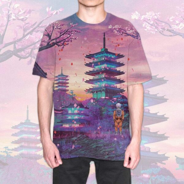 Gearhuman 3D Back To Japan Custom T-Shirts Hoodies Apparel GM19021 3D Custom Fleece Hoodies 