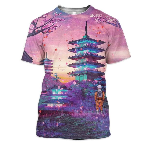 Gearhuman 3D Back To Japan Custom T-Shirts Hoodies Apparel GM19021 3D Custom Fleece Hoodies T-Shirt S 