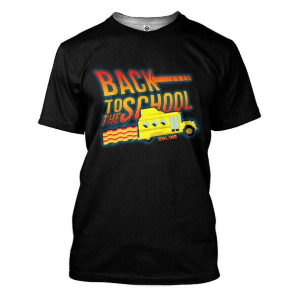Gearhuman 3D Back To School Online Custom Tshirt GW25086 3D T-shirt T-Shirt S 