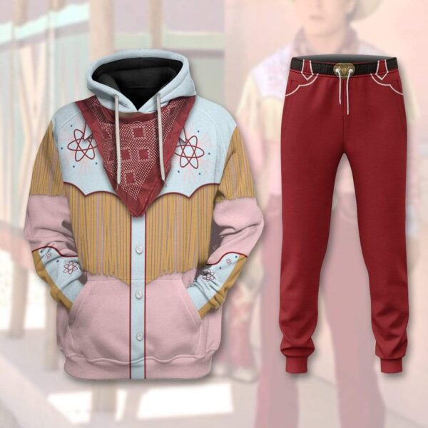 Gearhuman 3D Back To The Future III Hoodie Apparel GH25056 3D Custom Fleece Hoodies