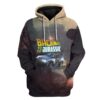 Gearhuman 3D Back To The Jurassic Custom Hoodie Apparel GL25058 3D Custom Fleece Hoodies Hoodie S