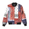 Gearhuman 3D Bandana Custom Bomber GC161018 Bomber Jacket Bomber S