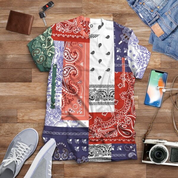 Gearhuman 3D Bandana Custom Tshirt Hoodie Apparel GC151010 3D Apparel 