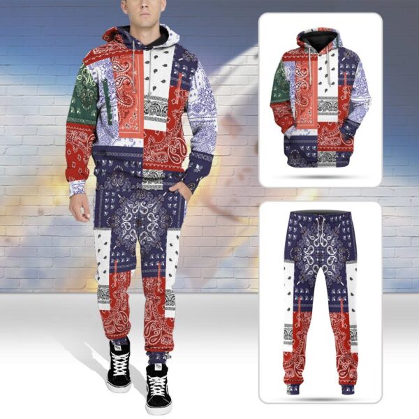 Gearhuman 3D Bandana Custom Tshirt Hoodie Apparel GC151010 3D Apparel 