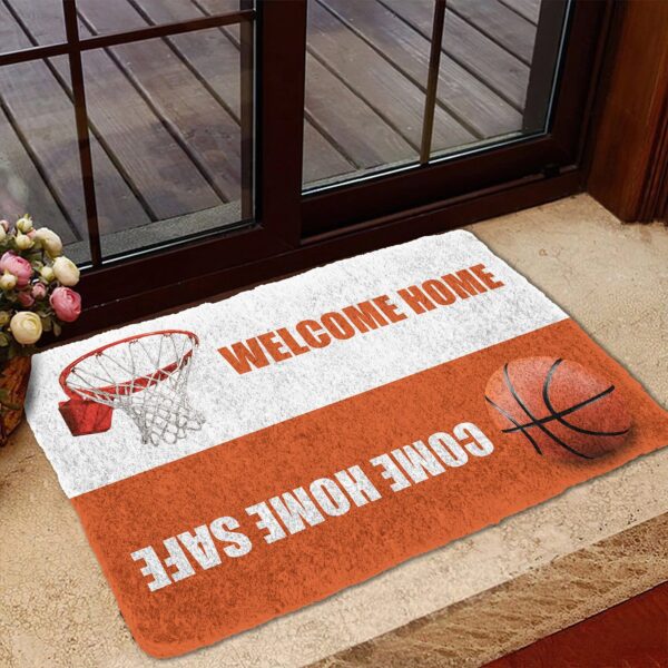 Gearhuman 3D Baseketball Welcome Home Custom Doormat GB23025 Doormat