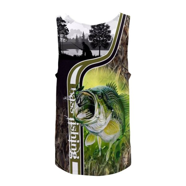 Gearhuman 3D Bass Fishing Custom Tanktop GB18028 Unisex Tank Top