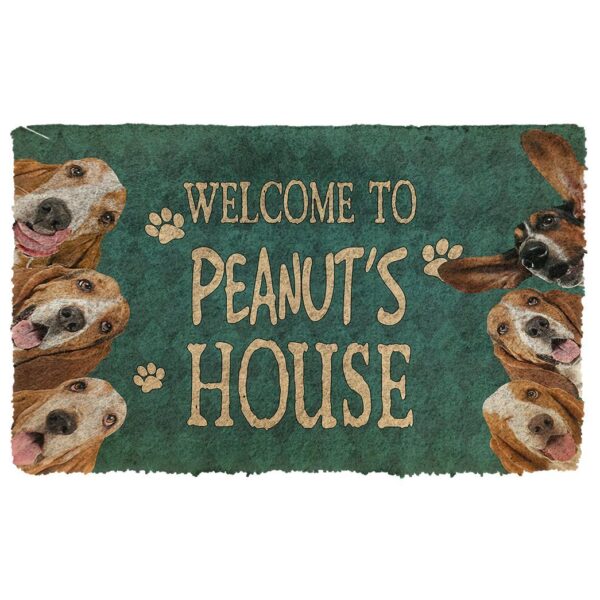 Gearhuman 3D Basset Hound Welcome You Doormat GK290126 Doormat Doormat S(15,8''x23,6'')