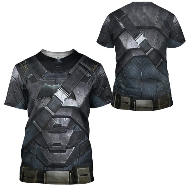 Gearhuman 3D Batman Power Suit Costume Custom Tshirt Apparel GW210813 3D T-shirt