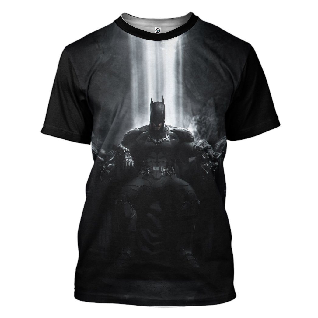 Gearhuman 3D Batman Vengeance Custom Tshirt Apparel GL27081 3D T-shirt T-Shirt S