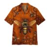 Gearhuman 3D Bee Hawaii Shirt ZZ0306211 Hawai Shirt Short Sleeve Shirt S