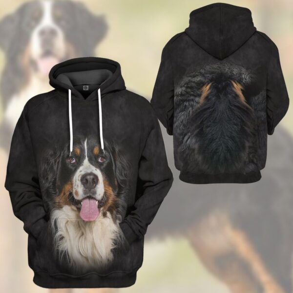 Gearhuman 3D Bernese Mountain Dog Tshirt Hoodie Apparel GV05036 3D Apparel