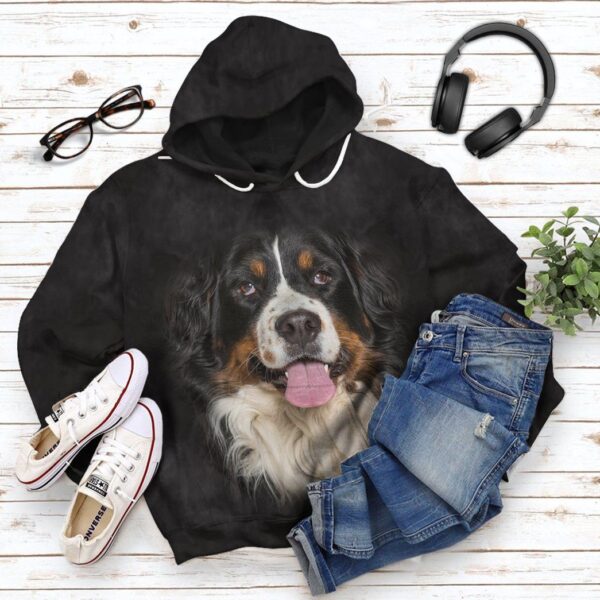 Gearhuman 3D Bernese Mountain Dog Tshirt Hoodie Apparel GV05036 3D Apparel